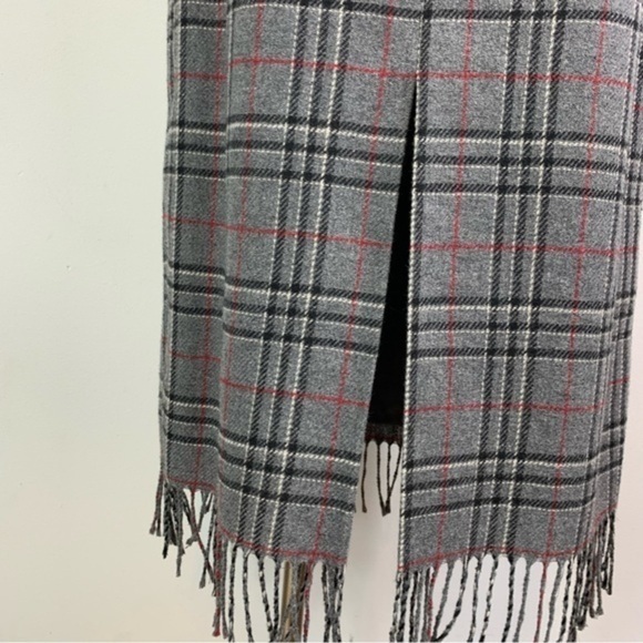 Vintage Wool Plaid Skirt Sag Harbor Petite Size 12 - Picture 4 of 6